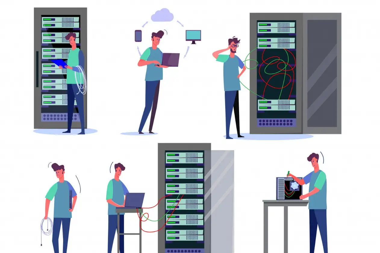 A system administrator reset his server
