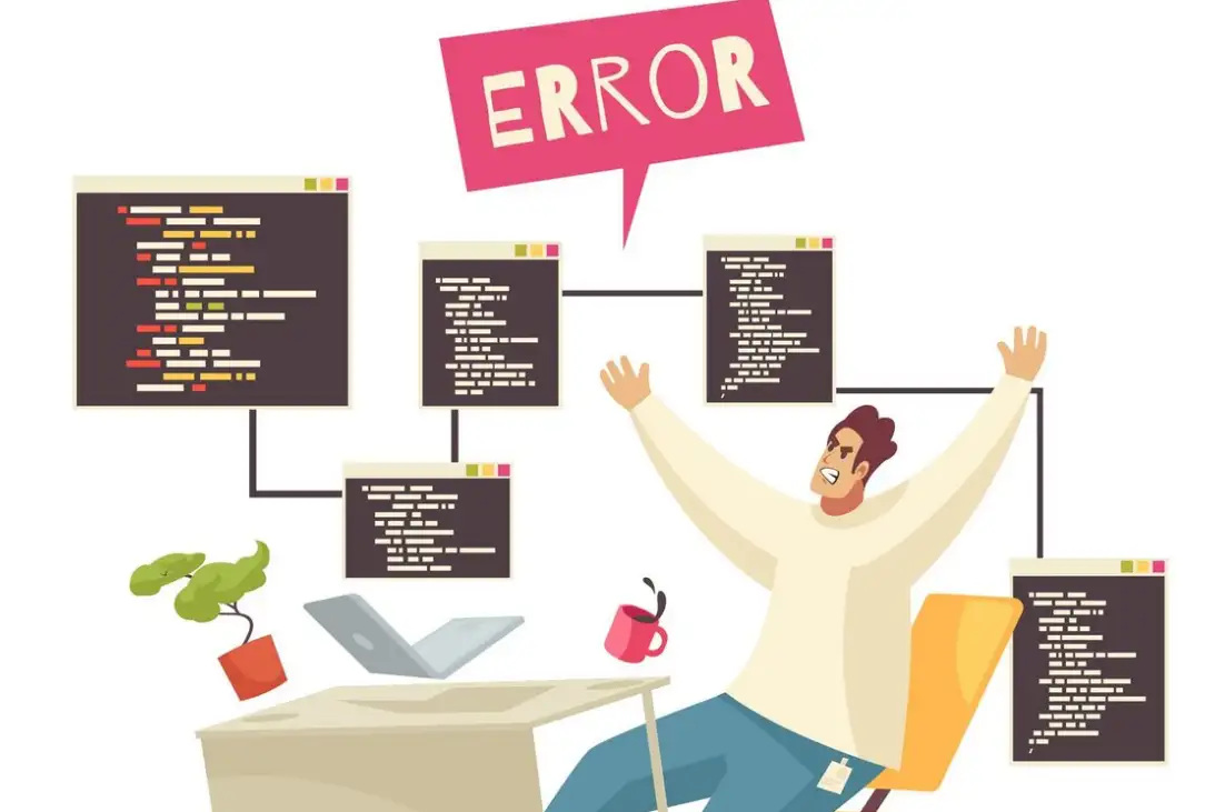 A Programmer gets an error in his code