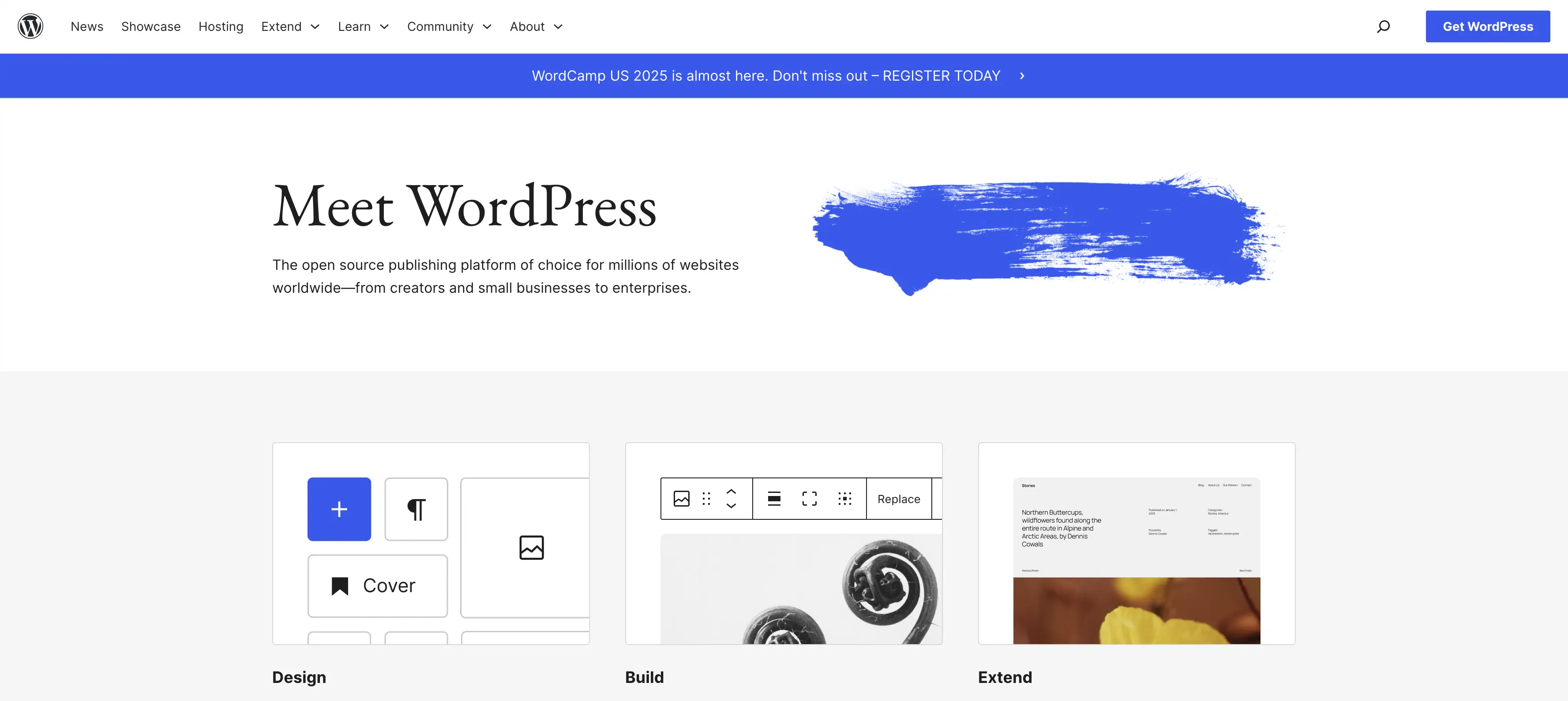 wordpress flexible website builder