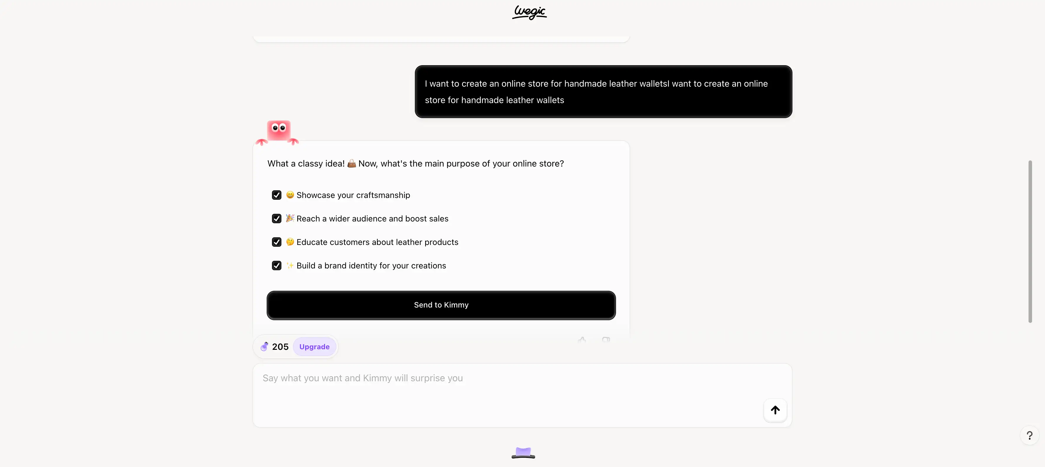 chat with wegic ai assistant kimmy chat with wegic ai assistant kimmy