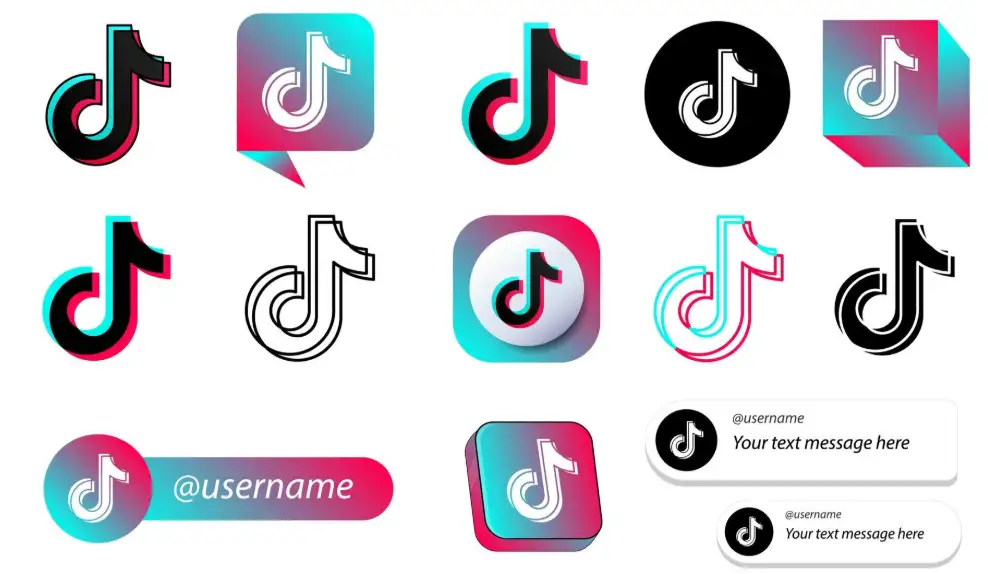 14 tiktok douyin icons