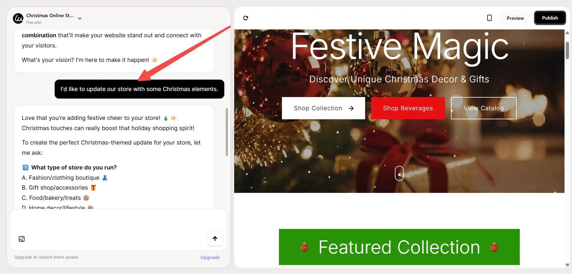 Chat with the AI assistant Chat with the AI assistant