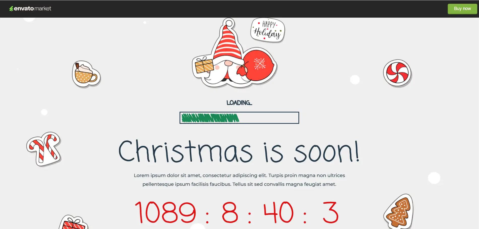 High-Converting Christmas Landing Page Template High-Converting Christmas Landing Page Template
