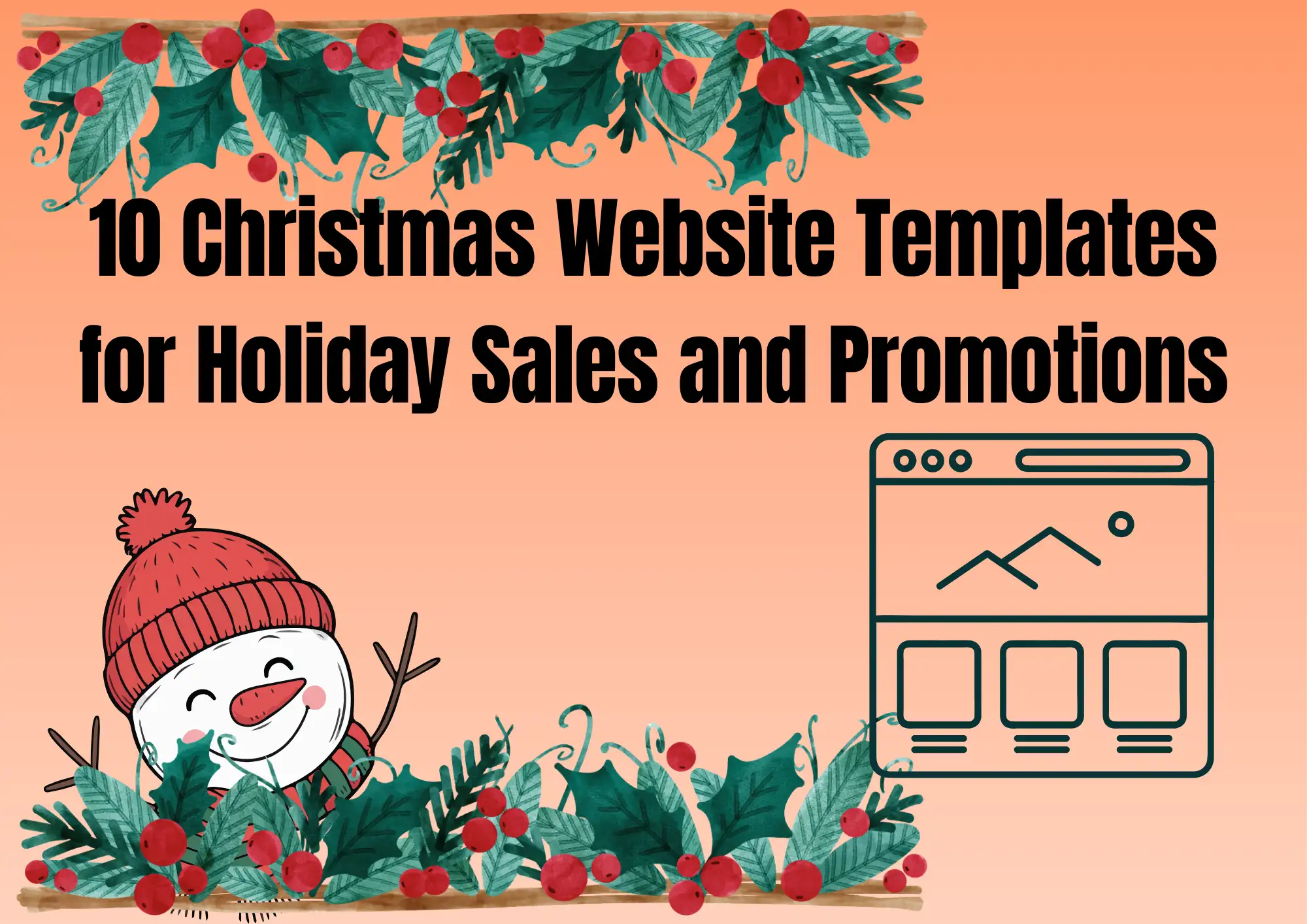 10 Christmas Website Templates for Holiday Sales and Promotions 10 Christmas Website Templates for Holiday Sales and Promotions