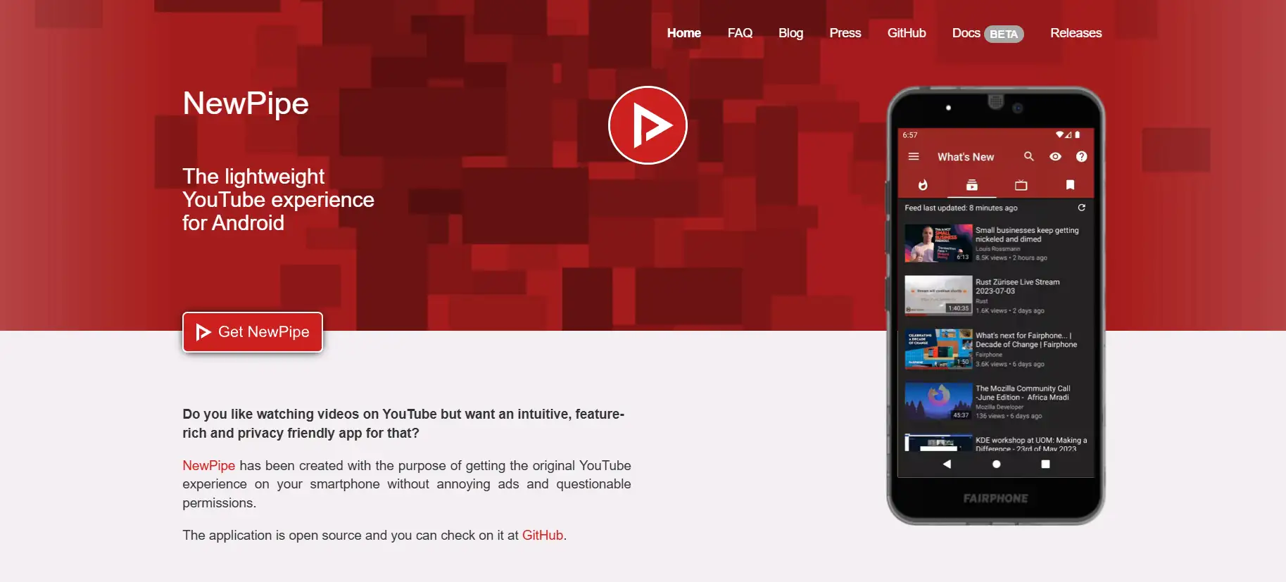 NewPipe: Android’s Secret Weapon