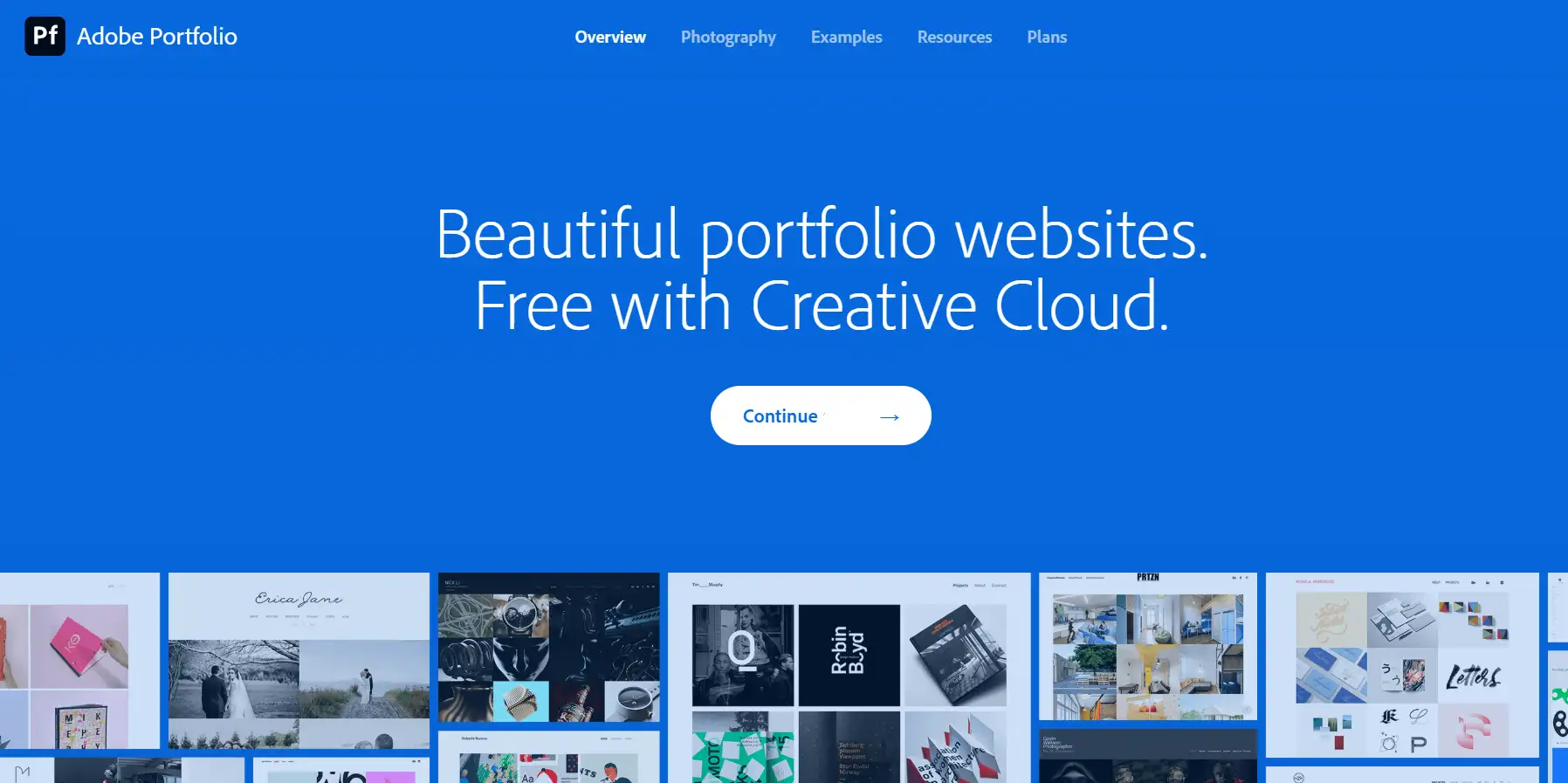 adobe portfolio