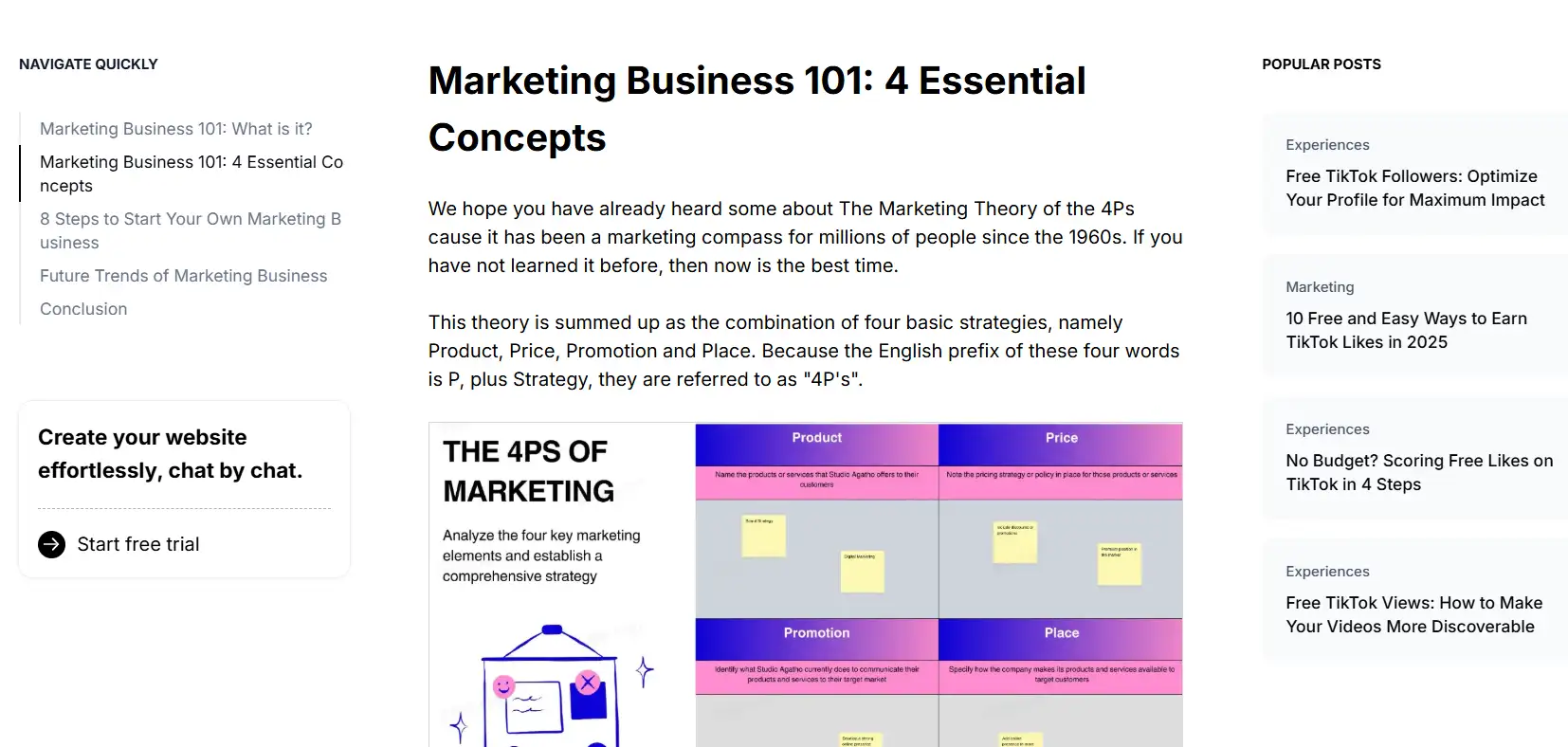 marketing business 101