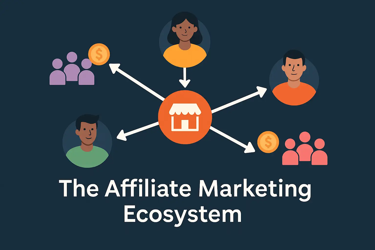 The Affiliate Marketing Ecosystem: Connecting Businesses, Affiliates, and Customers for Mutual Benefit through legitimate affiliate marketing channels. The Affiliate Marketing Ecosystem: Connecting Businesses, Affiliates, and Customers for Mutual Benefit through legitimate affiliate marketing channels.