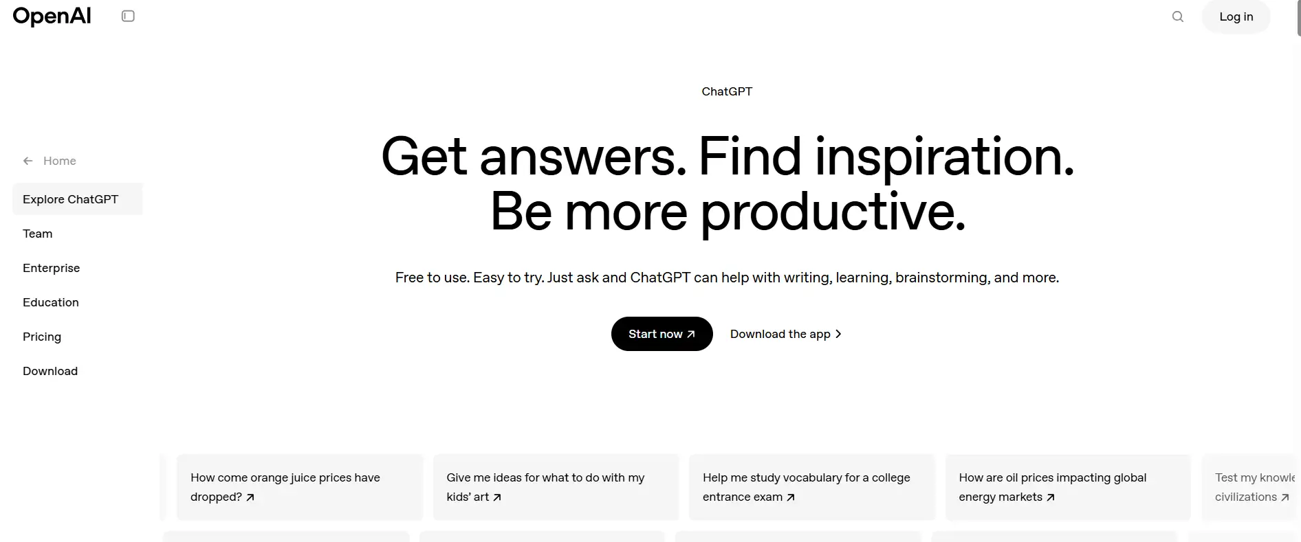ChatGPT by OpenAI ChatGPT by OpenAI