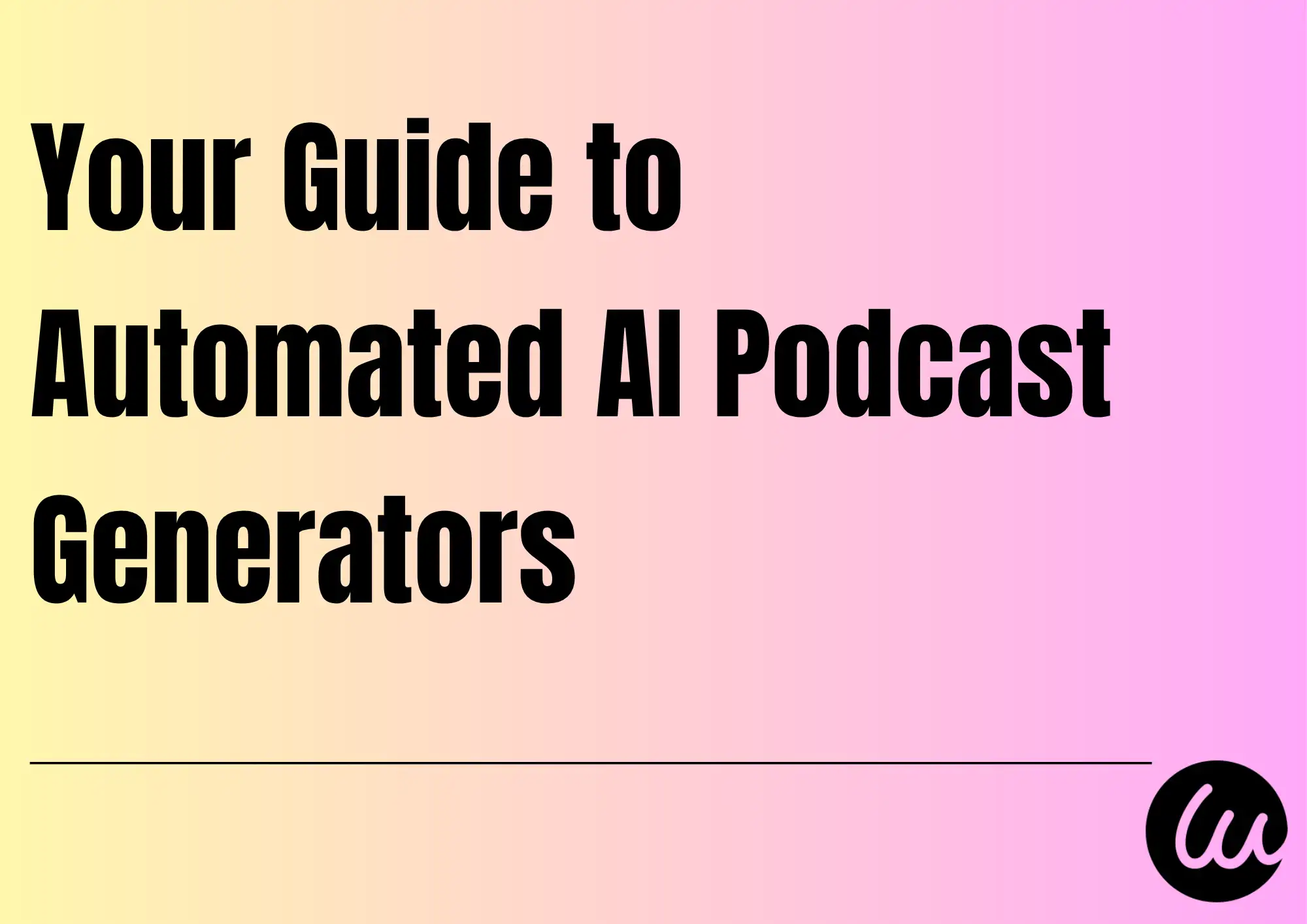 ai podcast generator