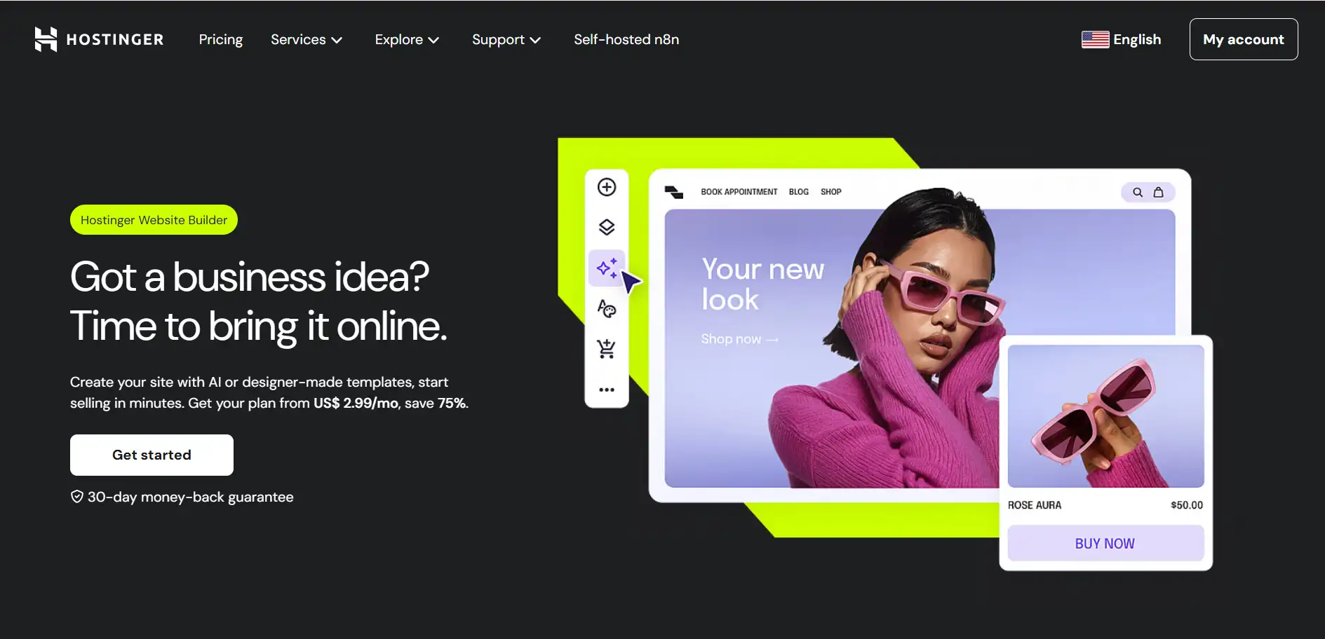 Hostinger AI Website Builder Hostinger AI Website Builder