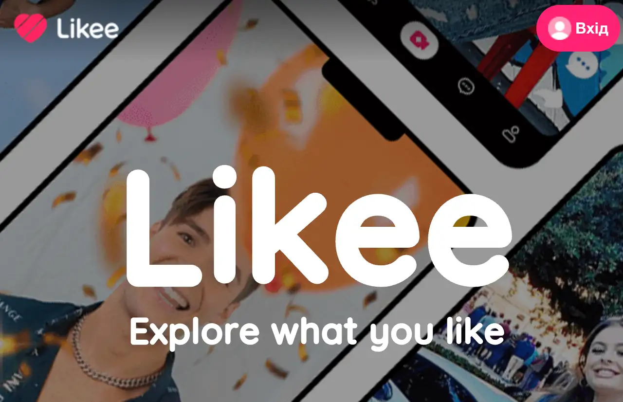 Likee homepage