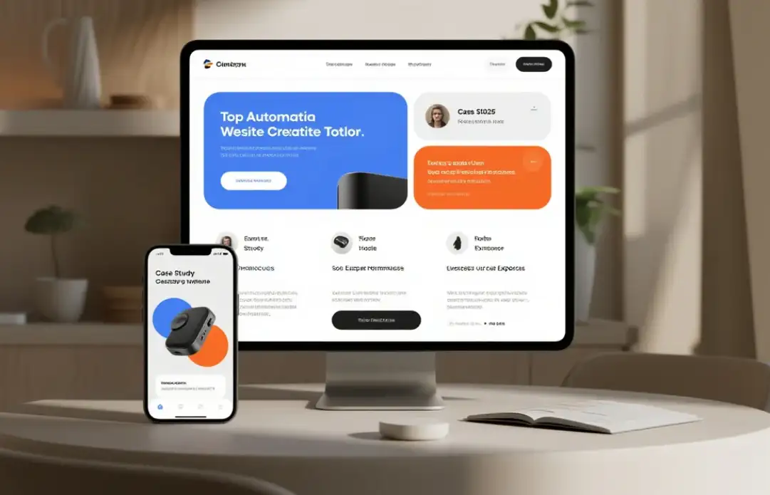 The difference between automated website creation and traditional websites