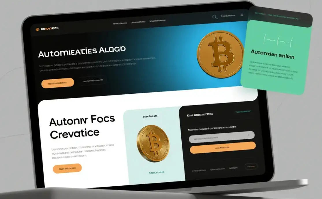 Automated Cryptocurrency Creation Website