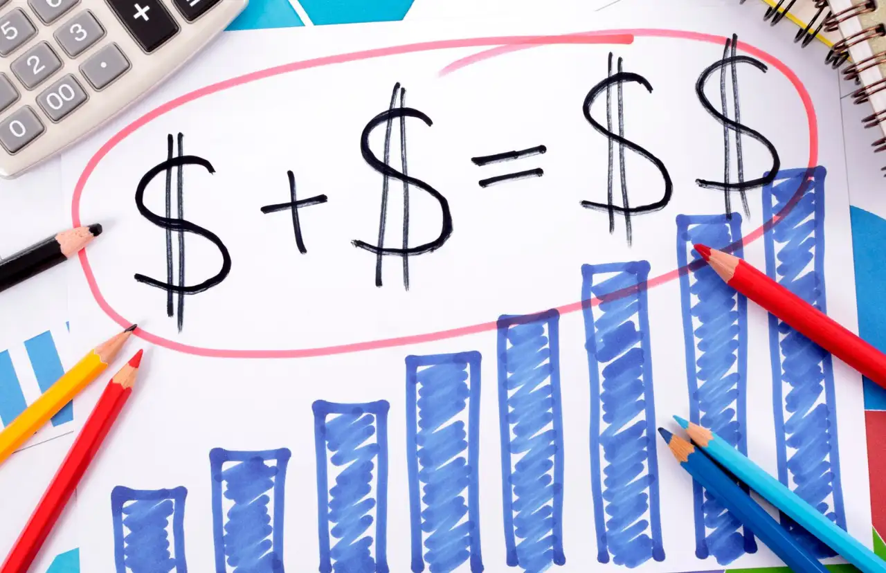 Pricing structure and formula drawn by pencils