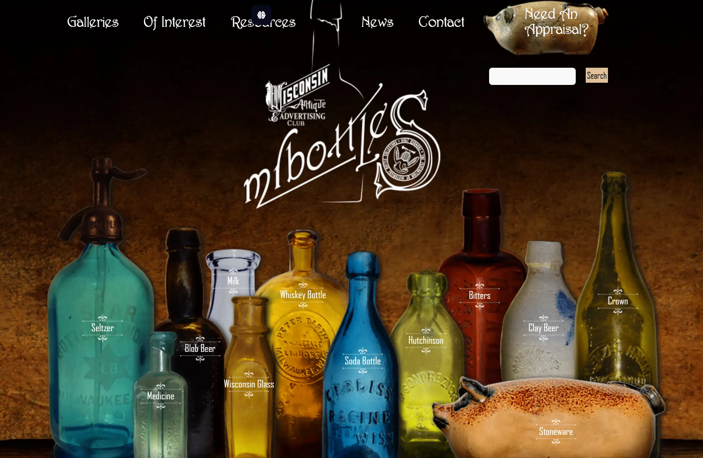 Mr Bottle Collectors Resource's homepage