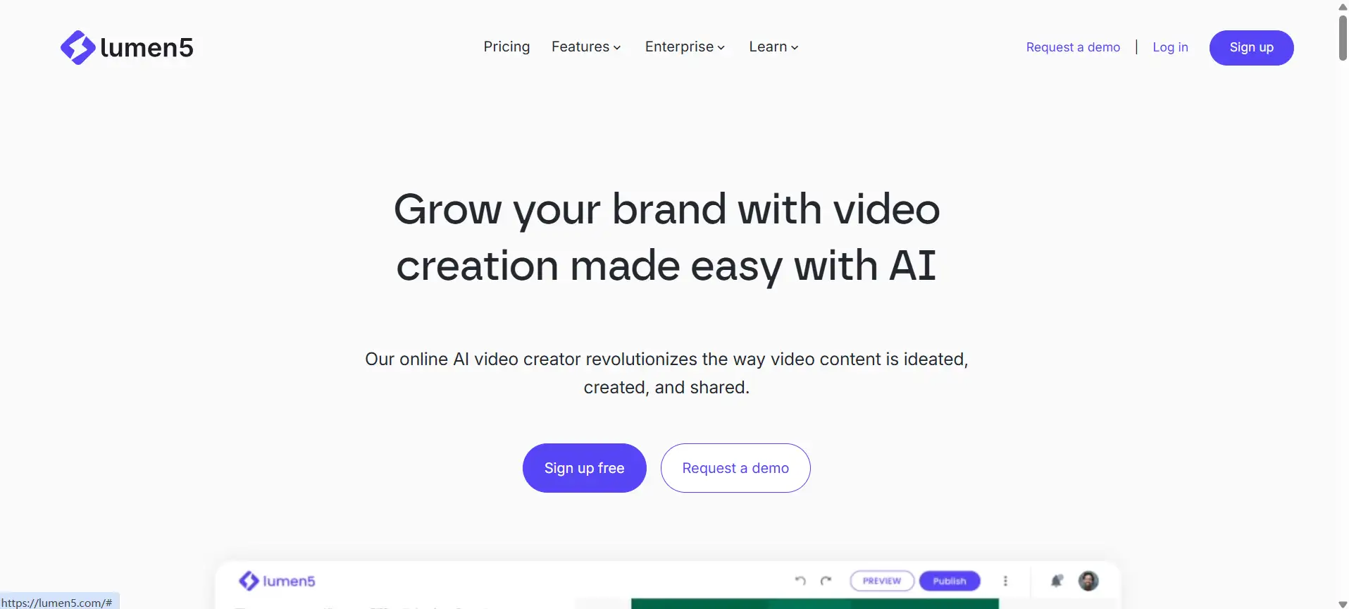 lumen5 web