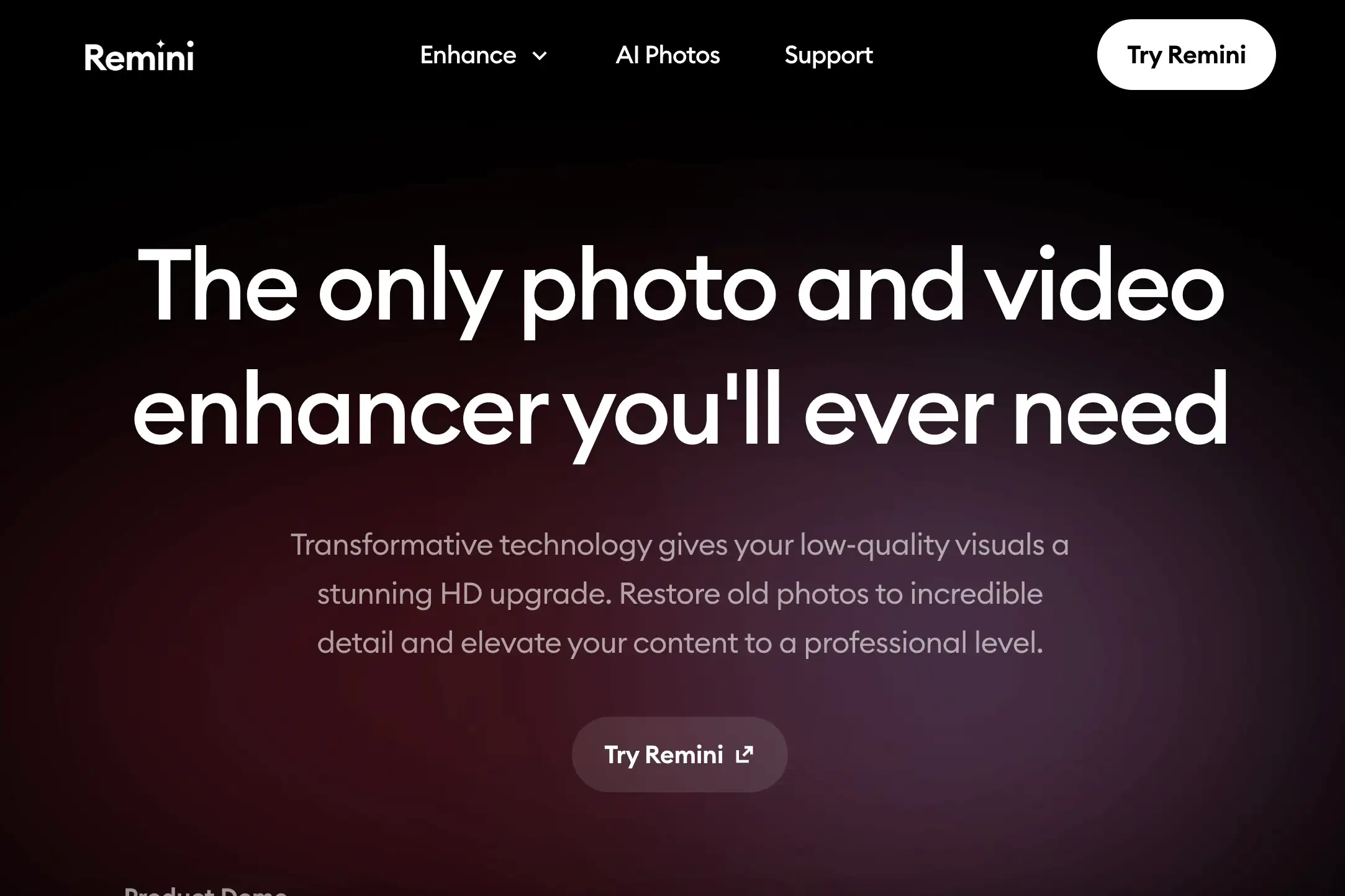 Remini AI Photos