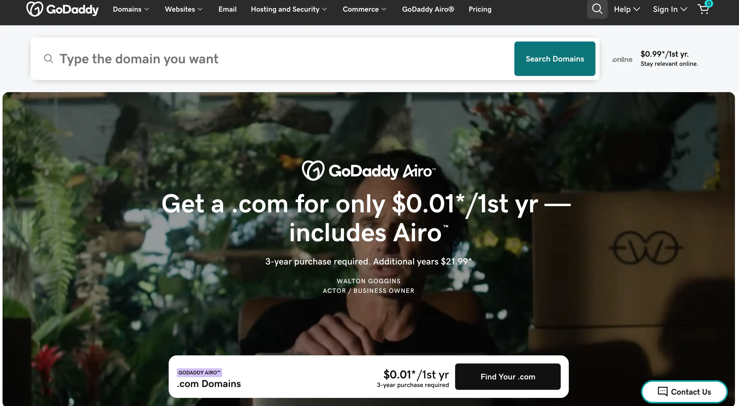 godaddy website builder