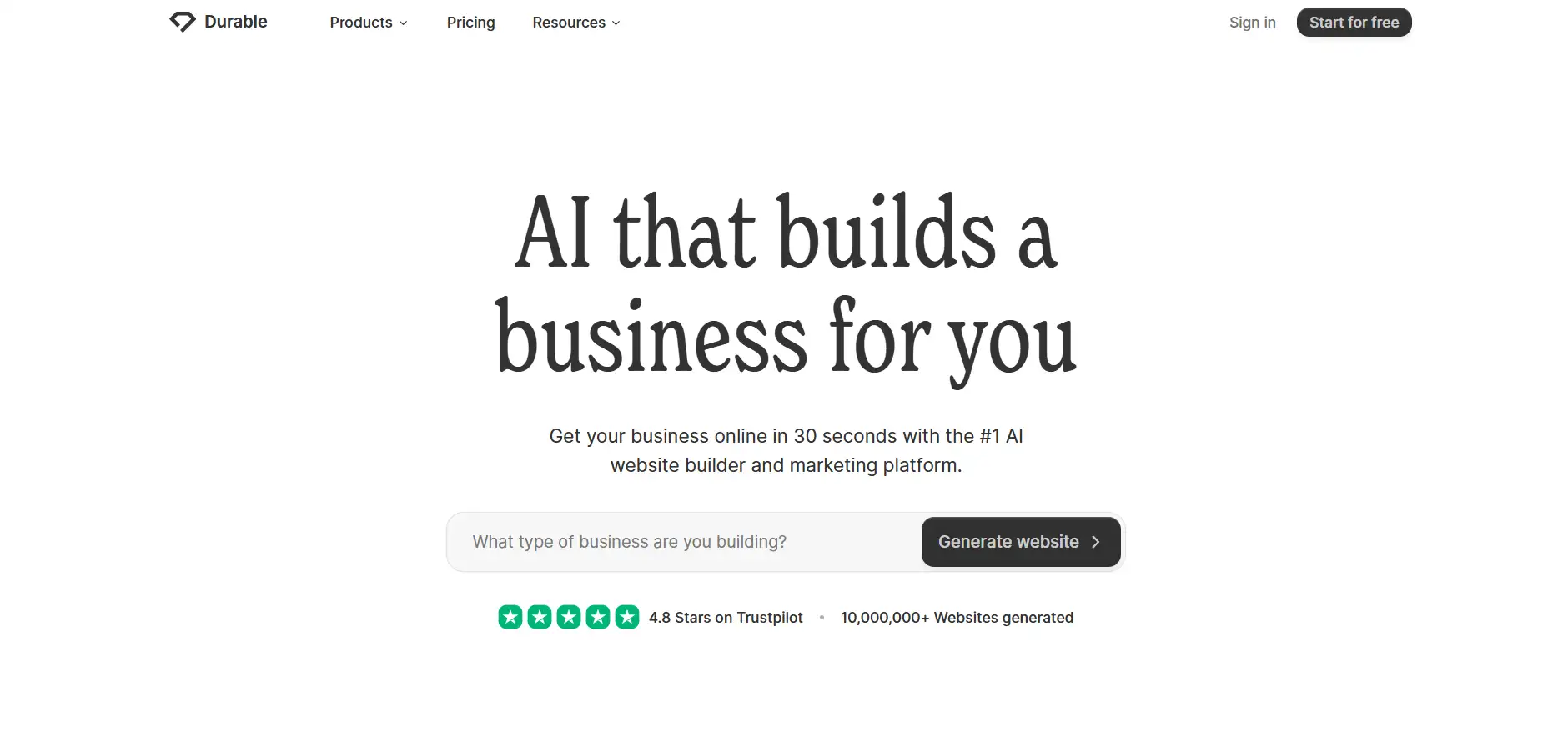 Durable AI Durable AI