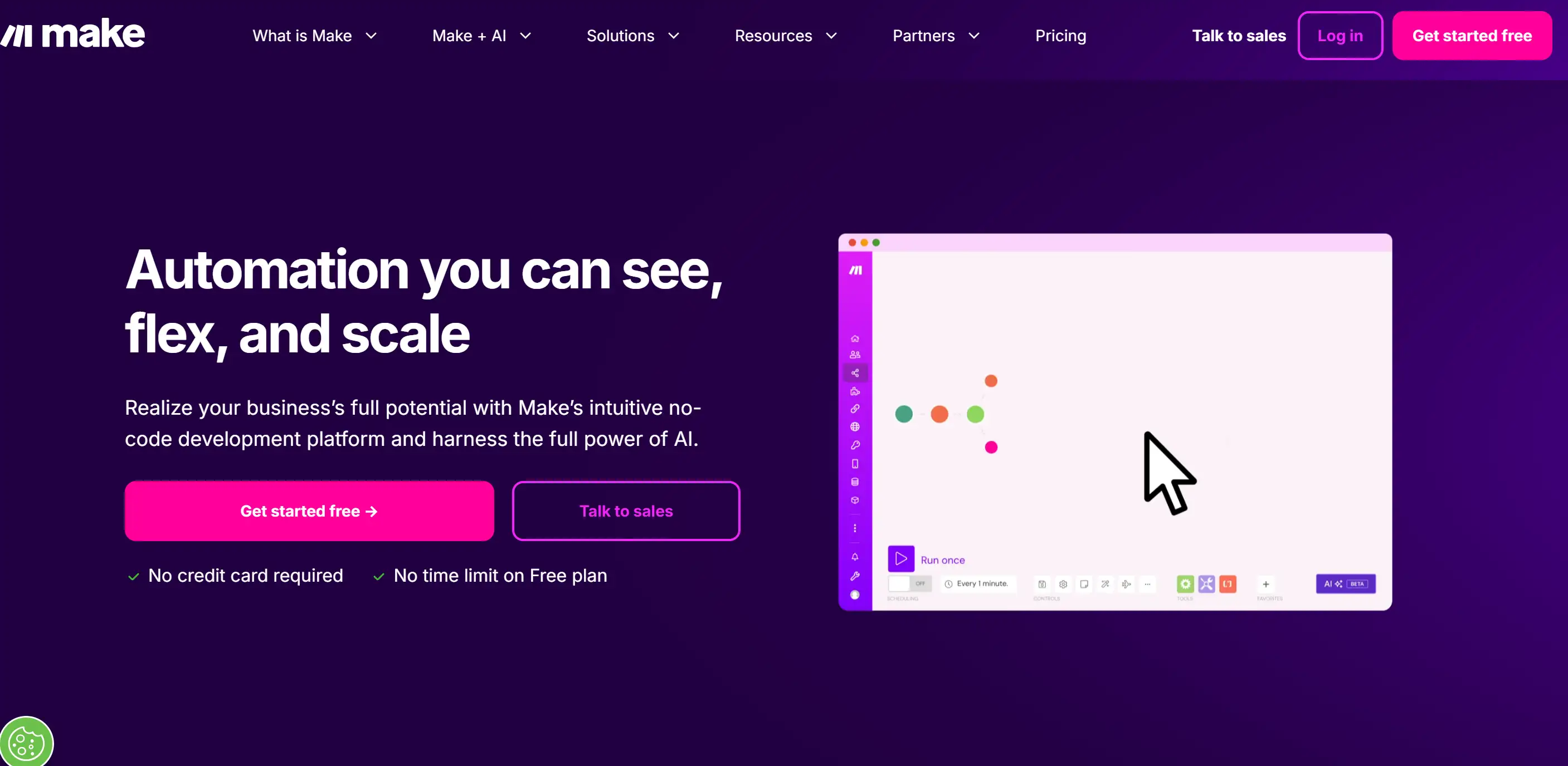 Homepage of Make Homepage of Make