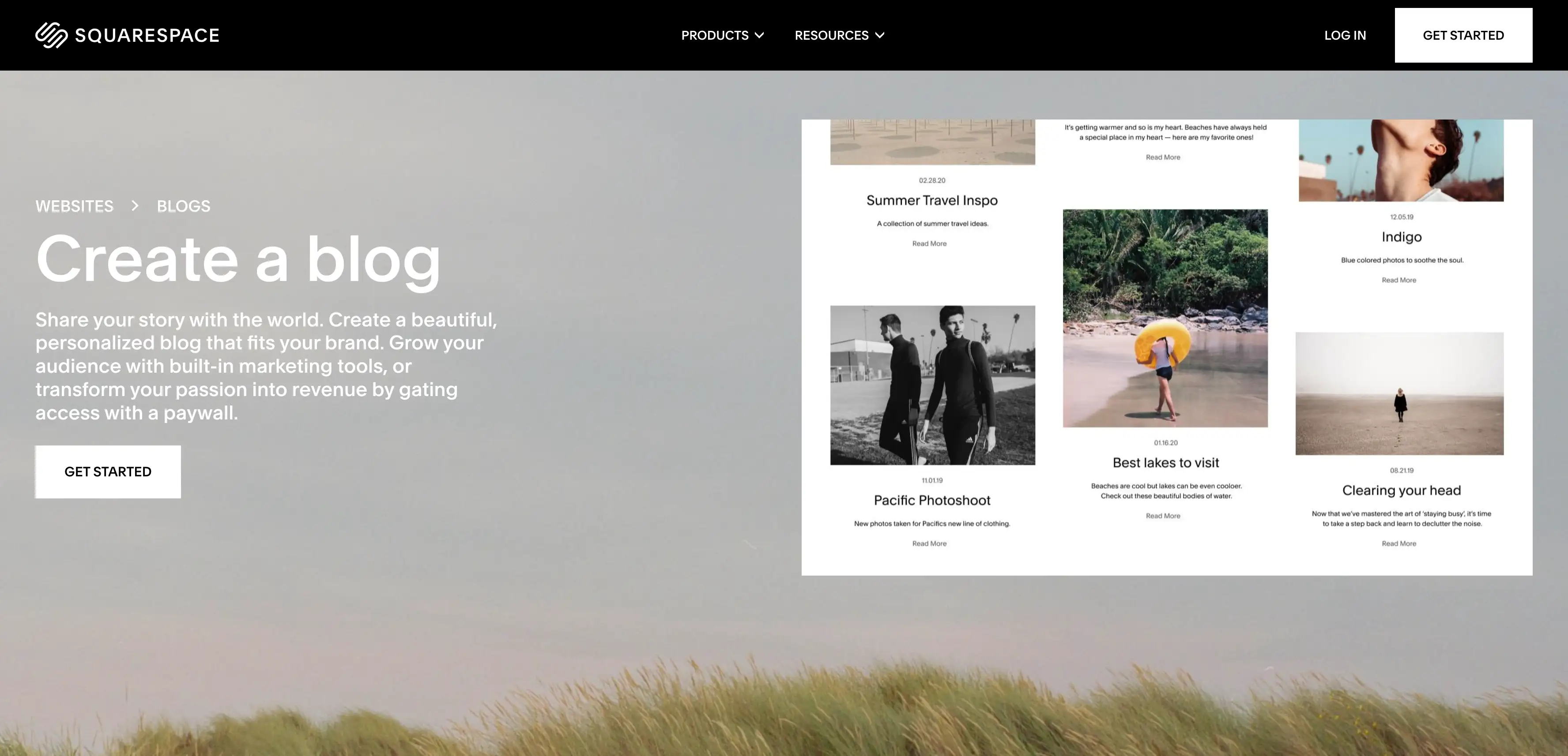 squaresspace best designs for creatives