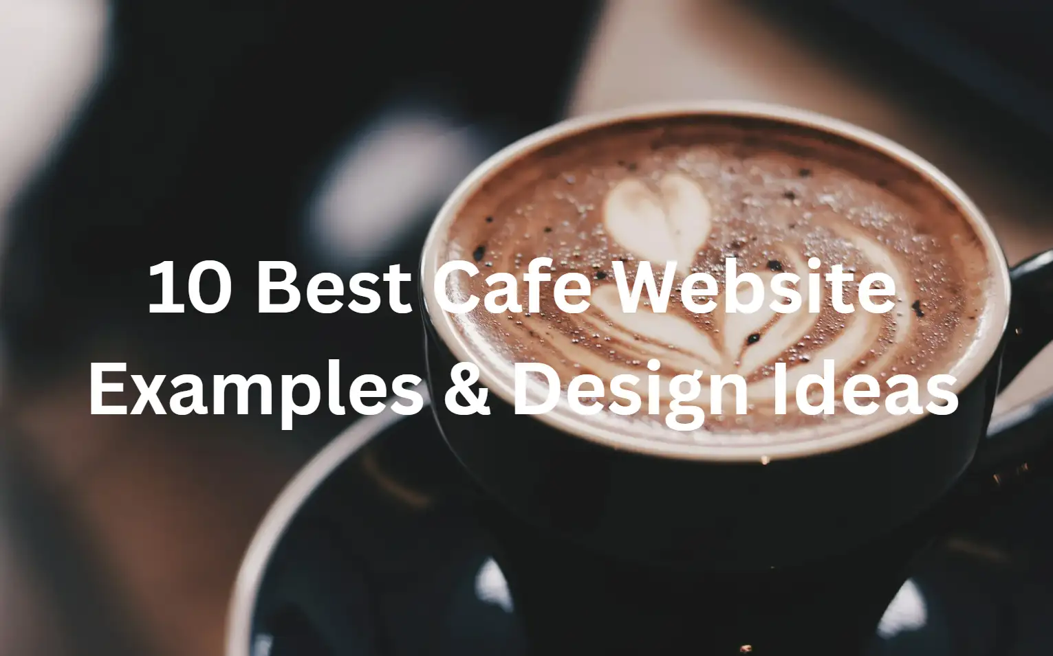 An example of a set of coffee cups shown on a cafe website An example of a set of coffee cups shown on a cafe website