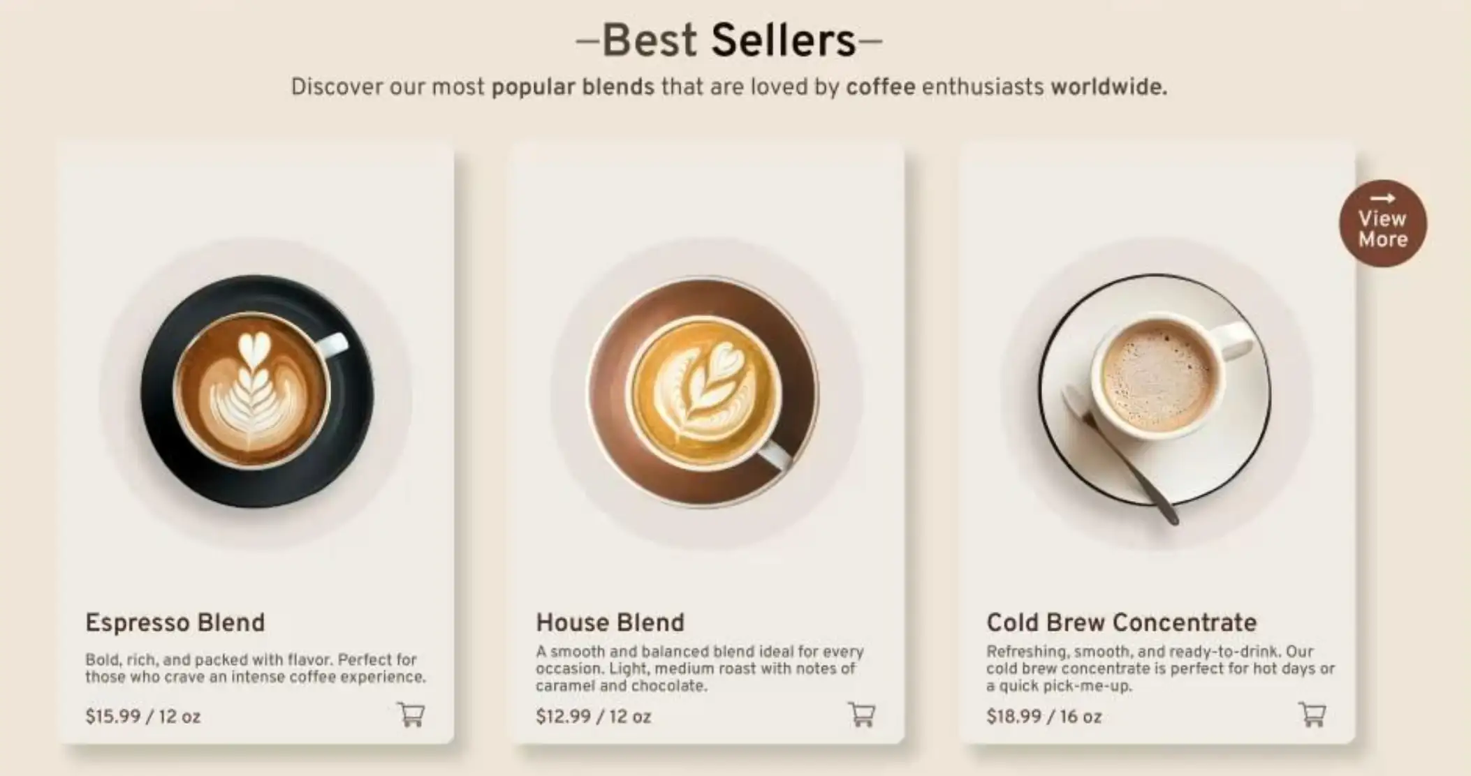 Pinterest's cafe website design example Pinterest's cafe website design example