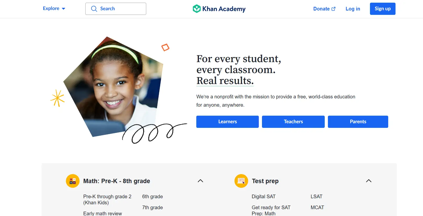 courses connect like a map on khan academy