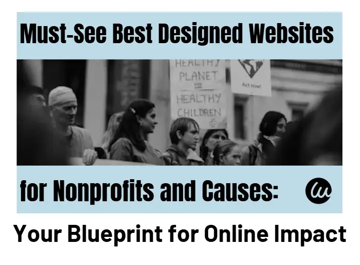 must see best designed websites for nonprofits and causes