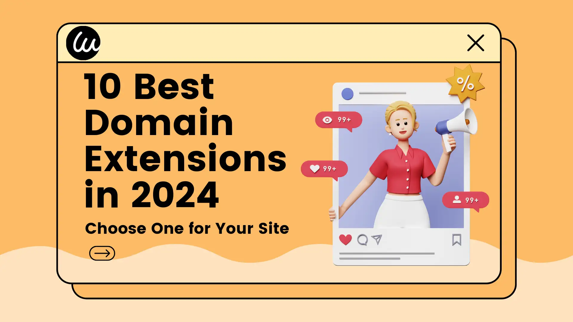 10 Best Domain Extensions in 2024: Choose One for Your Site