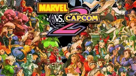 The homepage of Marvel vs. Capcom 2 The homepage of Marvel vs. Capcom 2