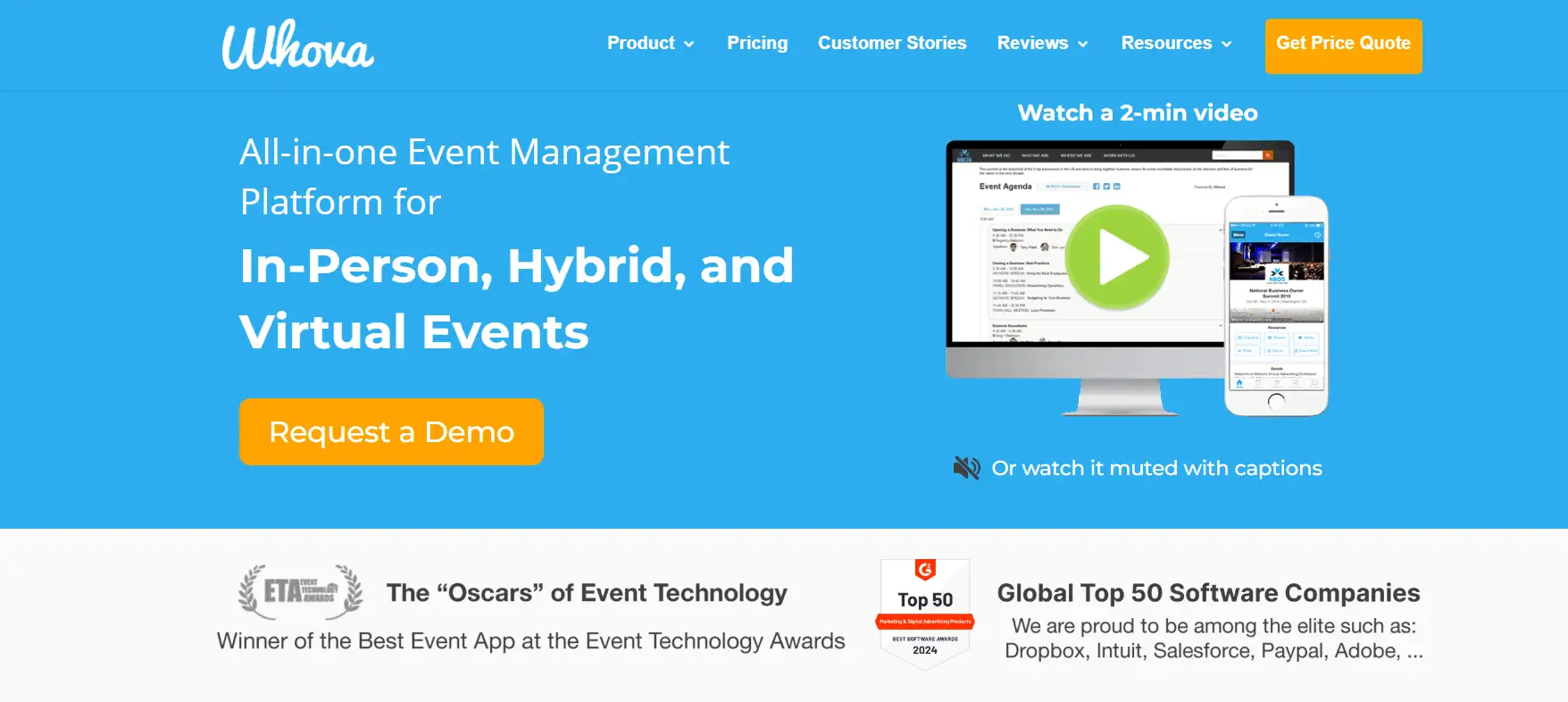 A platform suitable for managing large-scale conferences and exhibitions