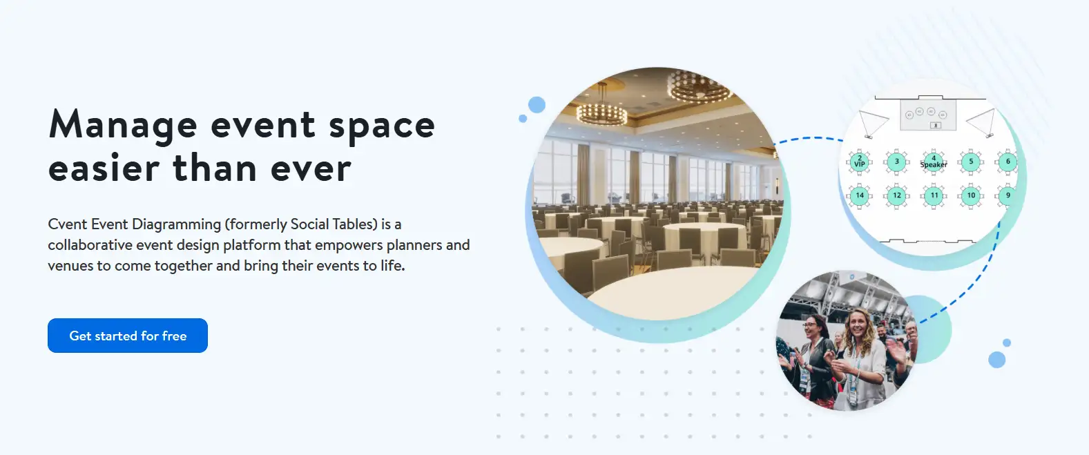 the event layout tool lets users customize their venue setup