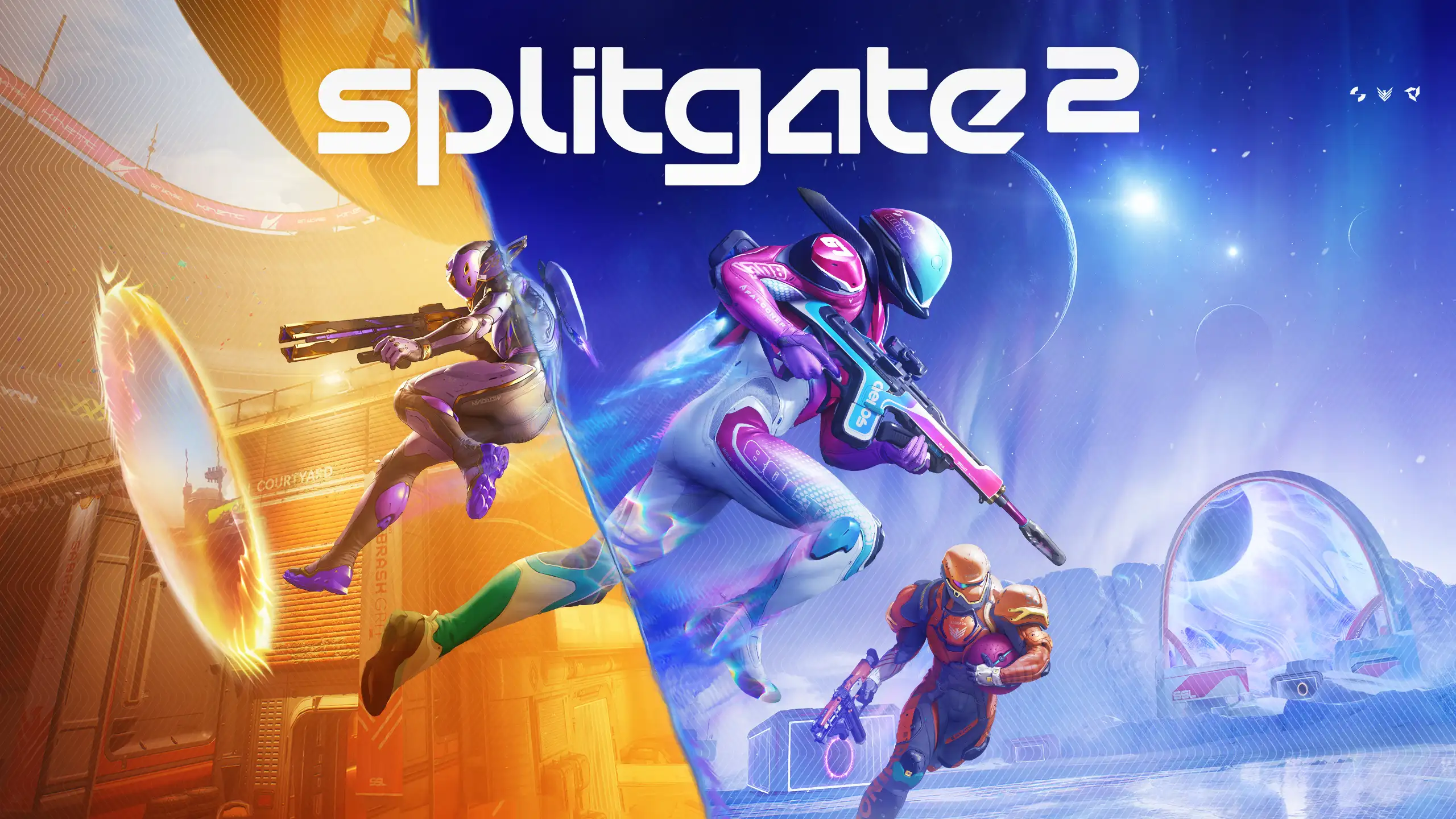 Splitgate's homepage