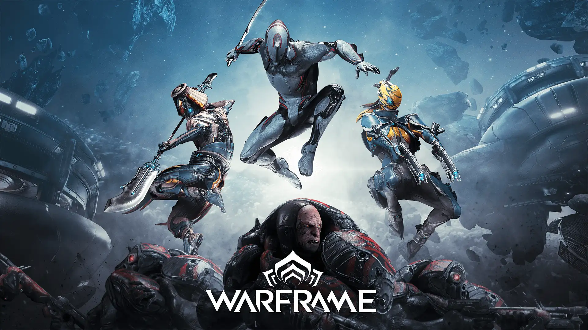 Warframe's homepage