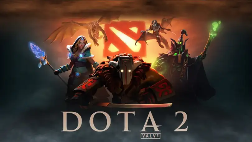 Dota 2's homepage
