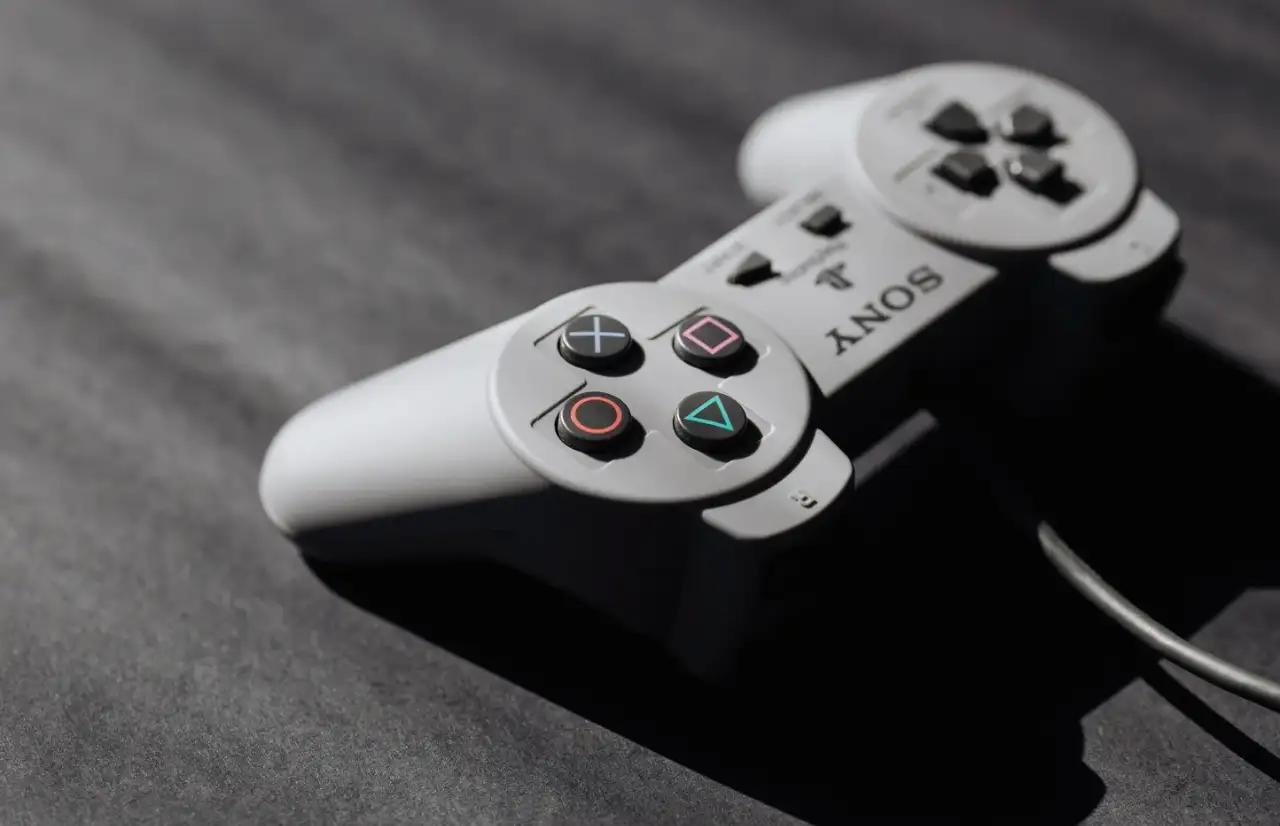 a SONY game controller