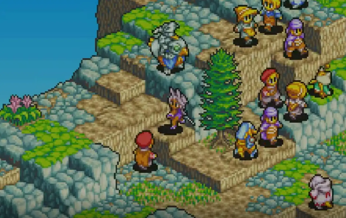 Game interface of Final Fantasy Tactics Advance