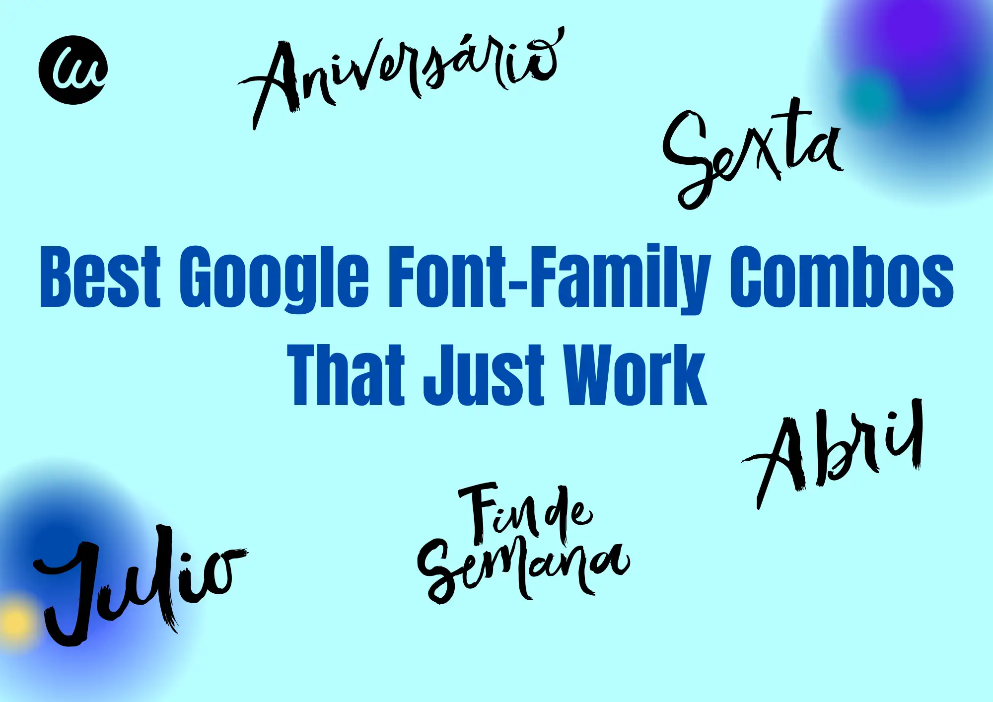 Best Google Font-Family Combos That Just Work Best Google Font-Family Combos That Just Work