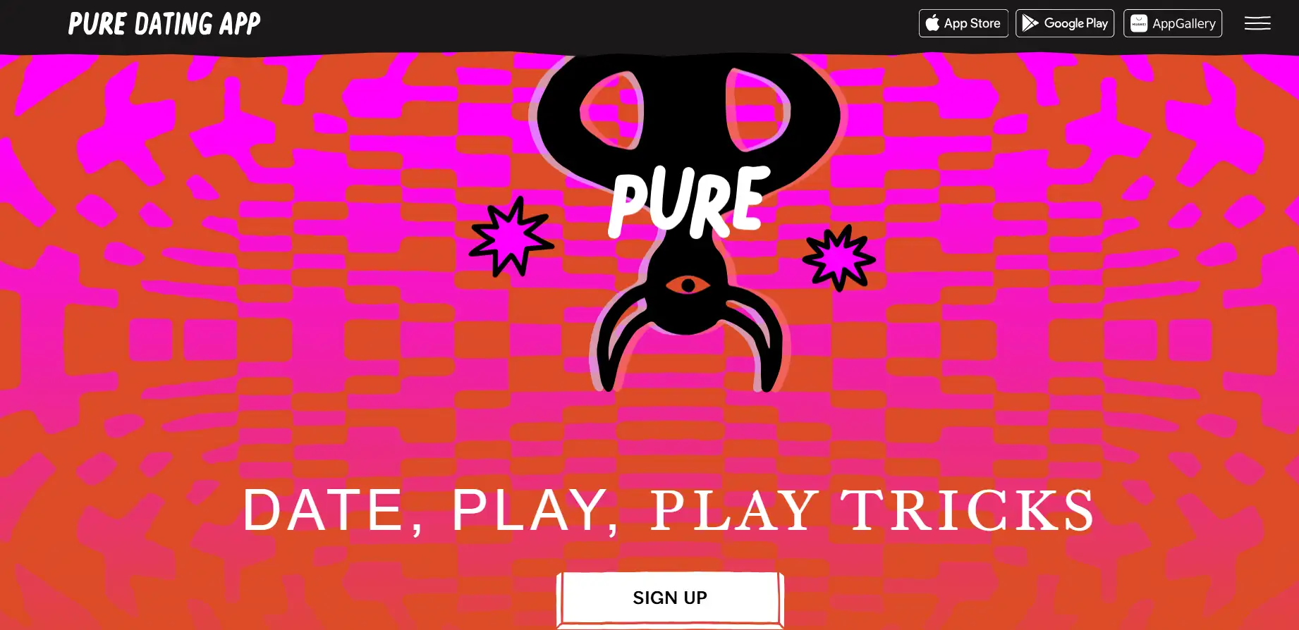 pure homepage