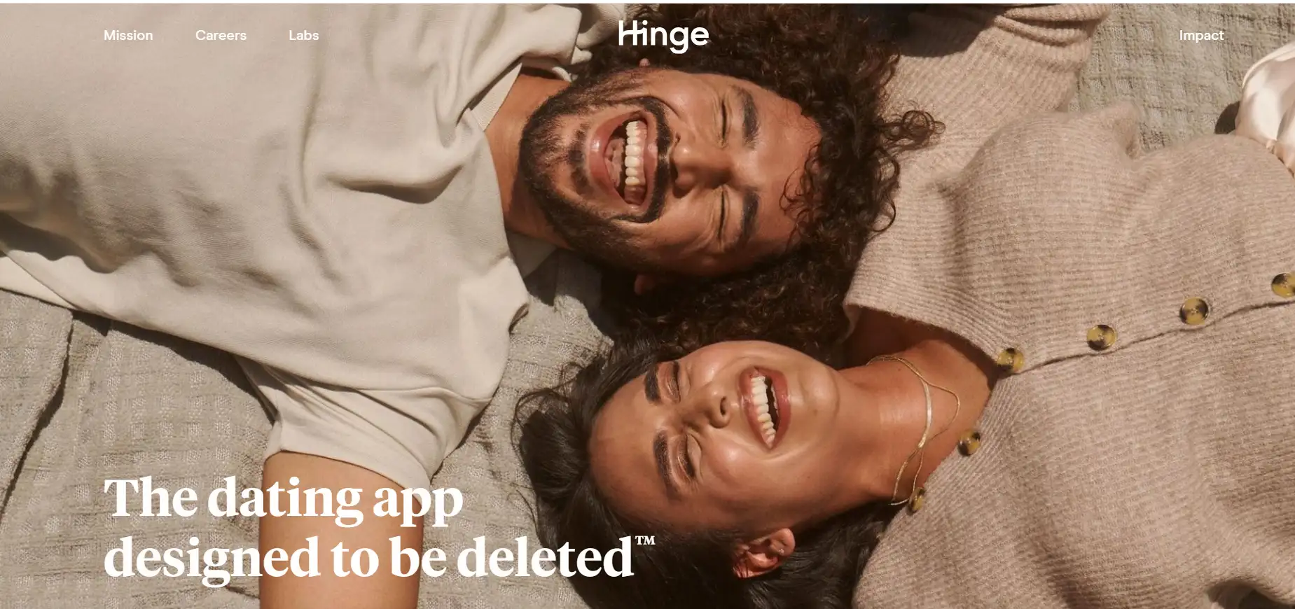 hinge homepage