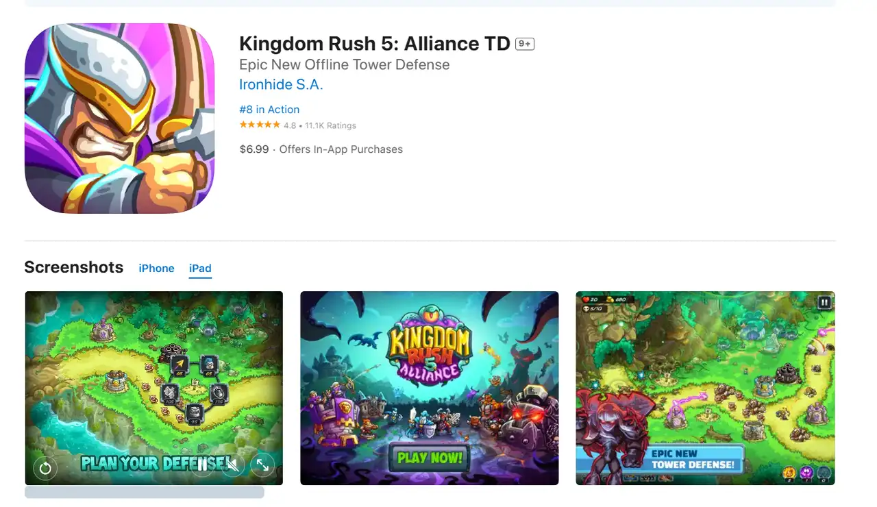 a tower defense game for players who enjoy deep strategy games