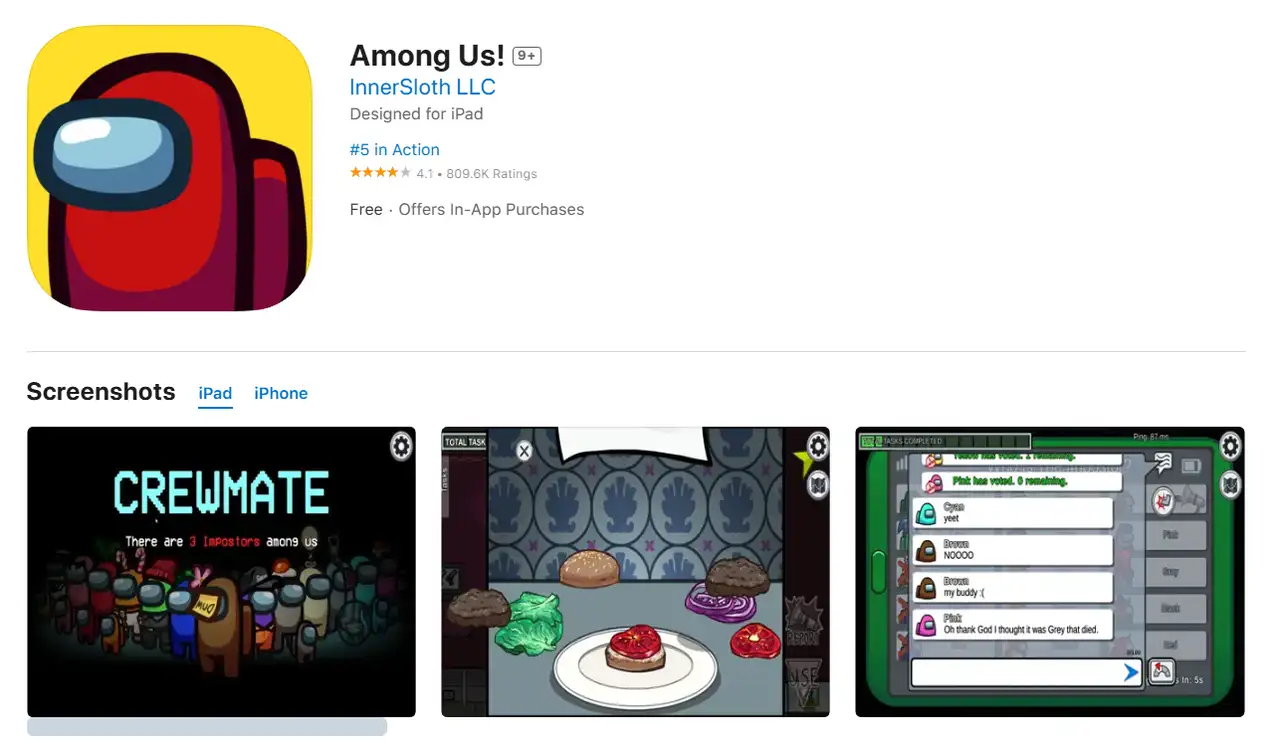 a social game that focuses on communication and psychological warfare between players