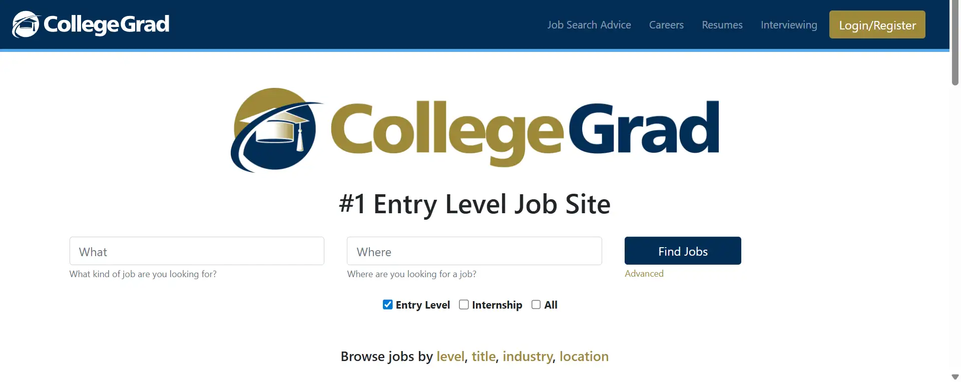 CollegeGrad's homepage CollegeGrad's homepage