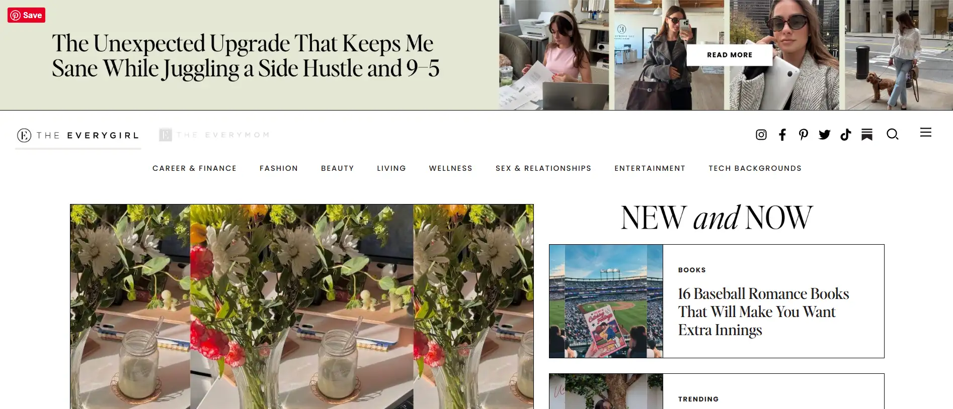 The Everygirl's homepage