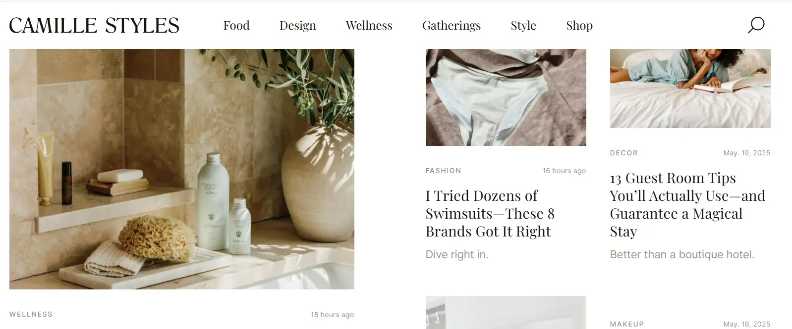 Camille Styles's homepage