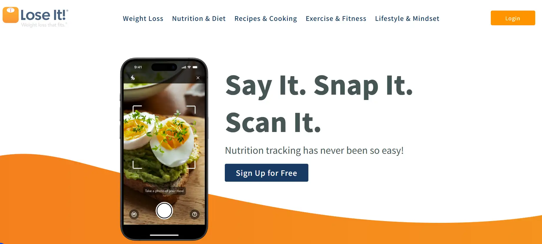 Lose It!'s homepage