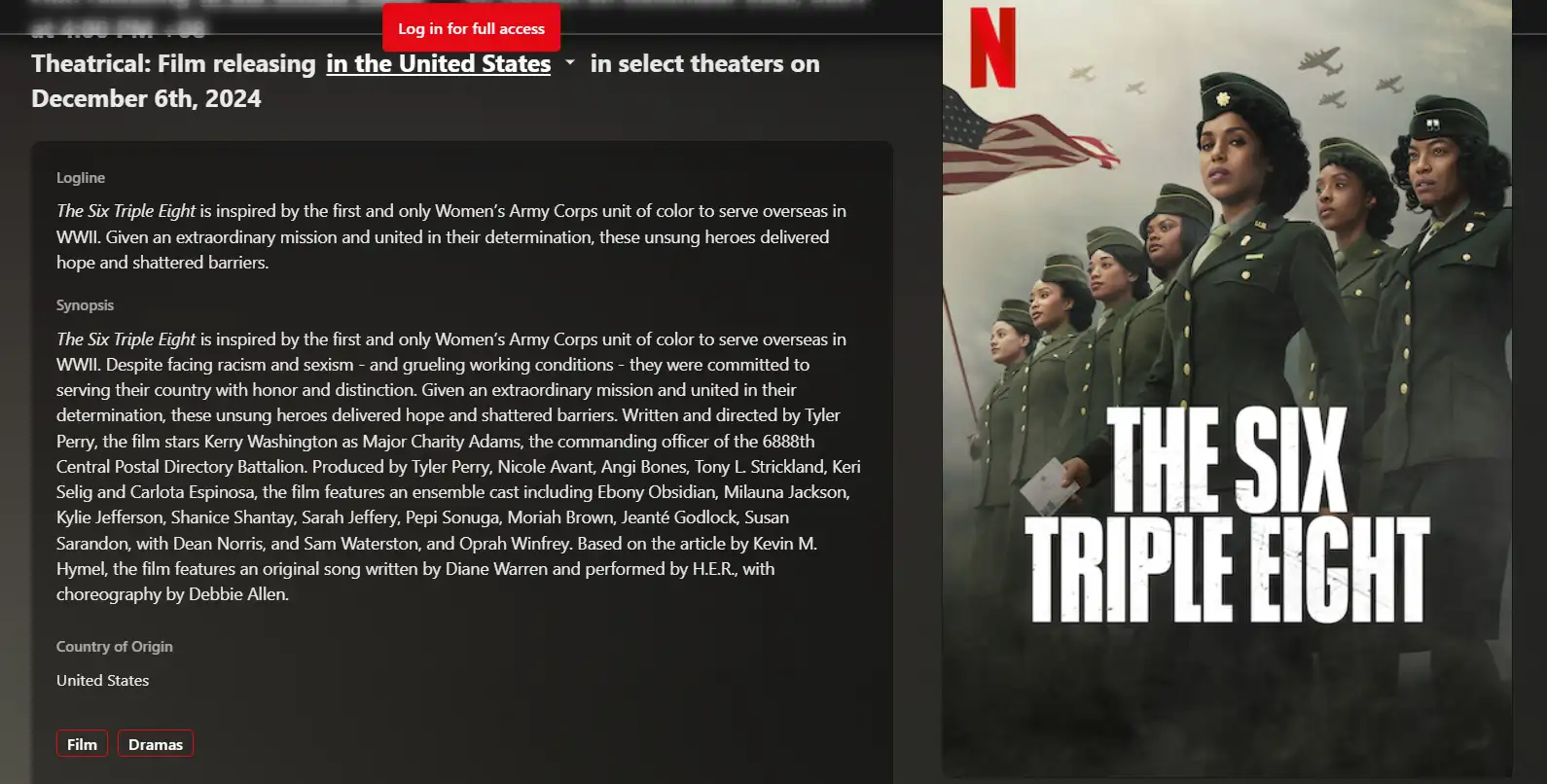 The Six Triple Eight
