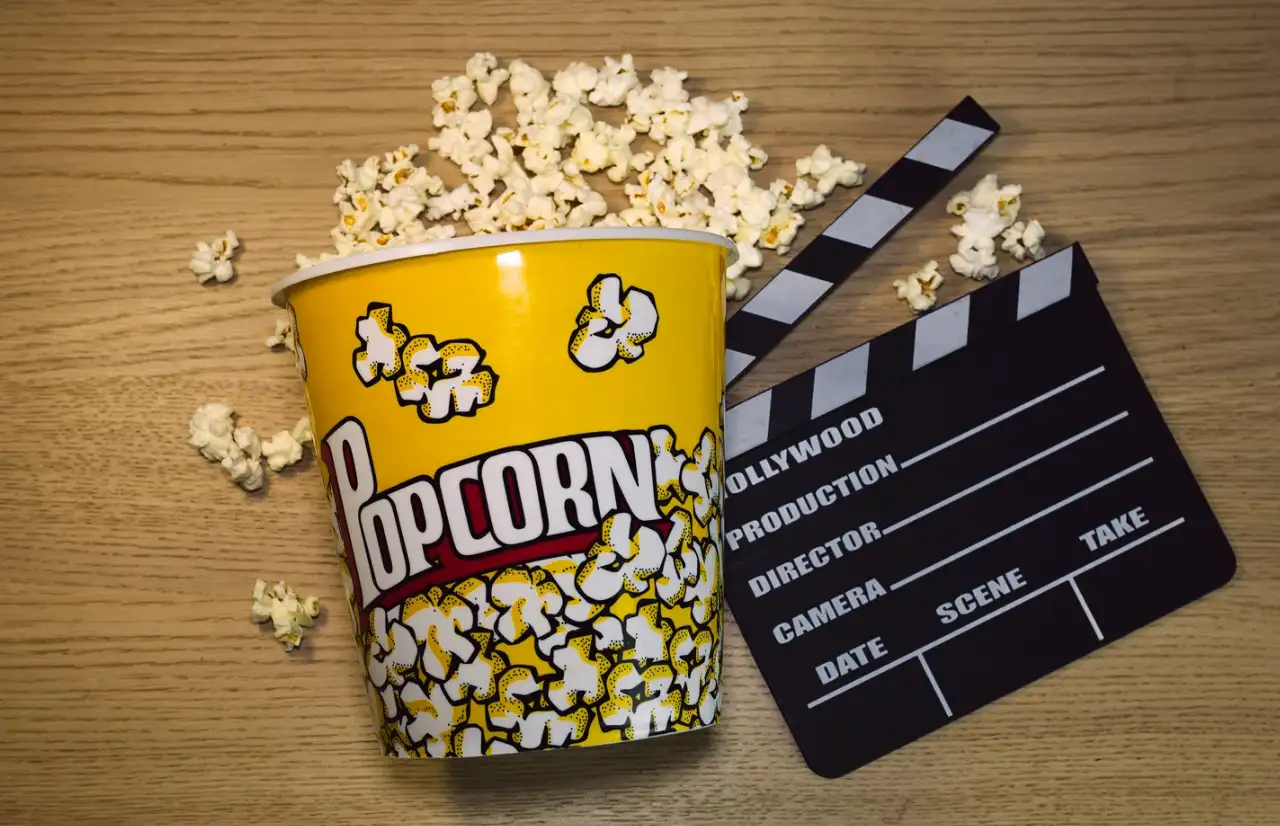 popcorn to eat during movie time